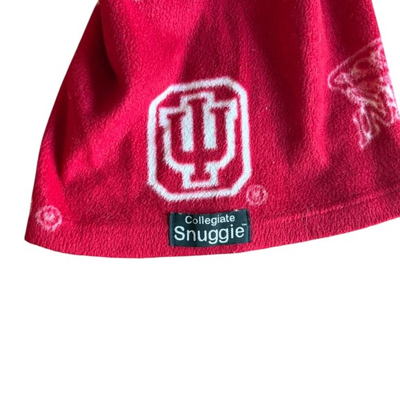 Indiana Hoosiers NCAA Collegiate Snuggle Robe S-M One Size Soft Fleece - Picture 8 of 8